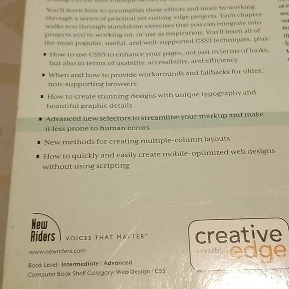 CSS 3 textbook - Picture 4 of 5